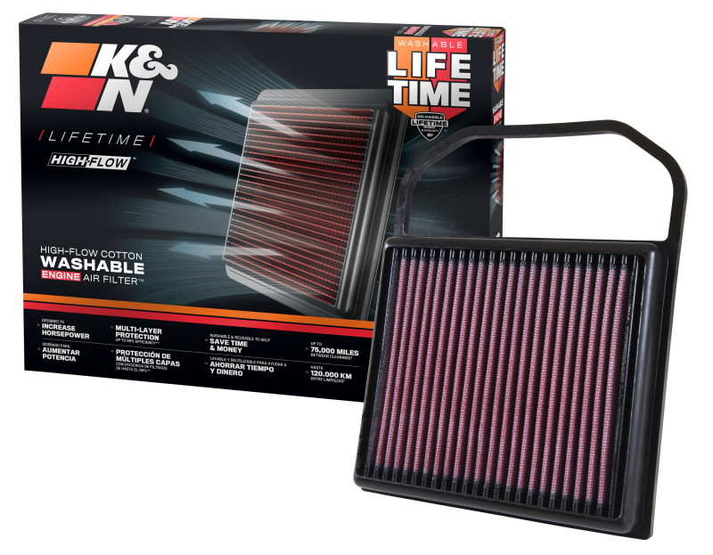 Mercedes-Benz ML400 Performance Air Intake - K&N Engineering - High-Flow - `15-`16